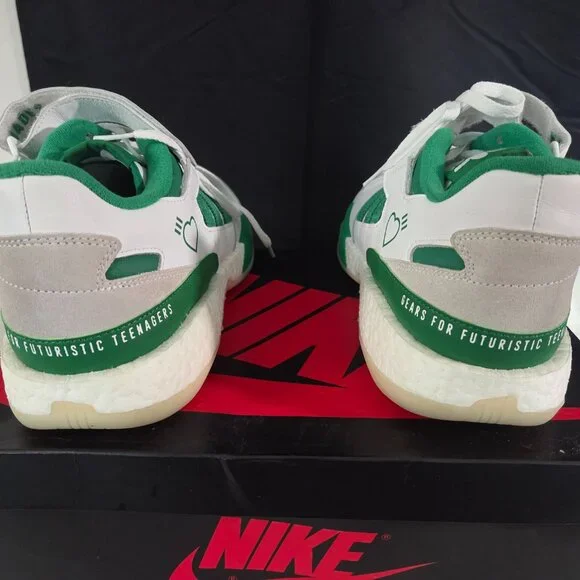 Size 12 - adidas Forum Low White Green Gum Great Looking Shoe! - Picture 8 of 9